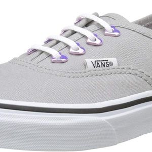 Vans Eyelet Authentic Grey Kids Shoes